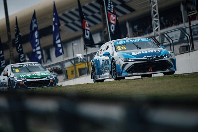 Enzo Elias faturou seu segundo pódio na Stock Car (Marcelo Machado de Melo/Stock Car)